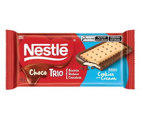 Chocolate Choco Trio Ao Leite 90g Nestlé